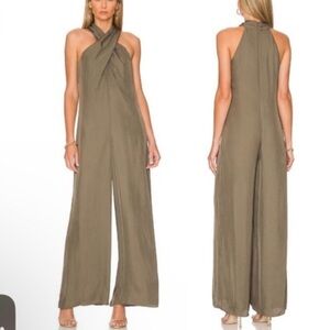 Theory Sleeveless Halter Jumpsuit